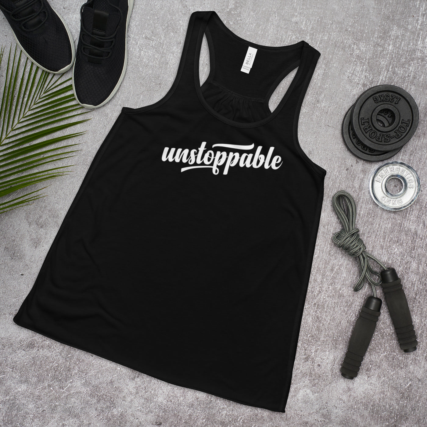 Runaway Slave Unstoppable Flowy Racerback Tank